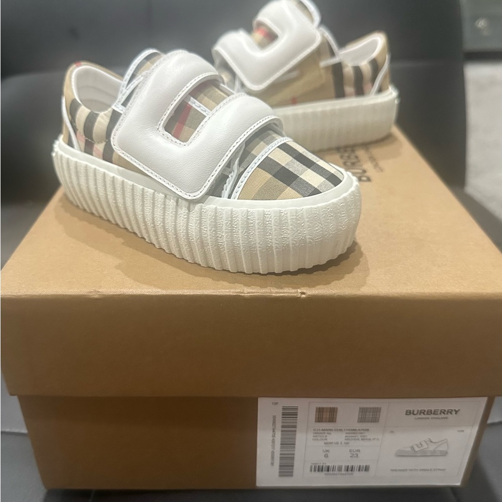 Kids Burberry shoes